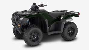 Studio left angle of Rancher in Forest Green Black.