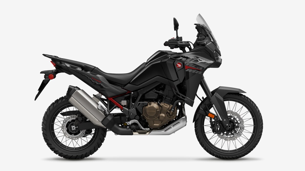 Right facing image of Africa Twin.
