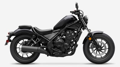 Right facing image of Rebel 500.