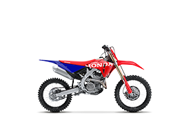 Right profile of CRF250R